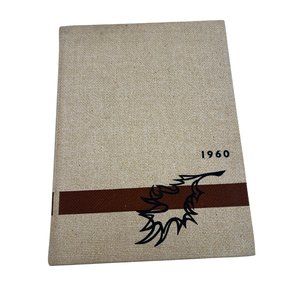 Vintage 1960 Young Harris College Enotah Yearbook Hardcover Georgia College Life